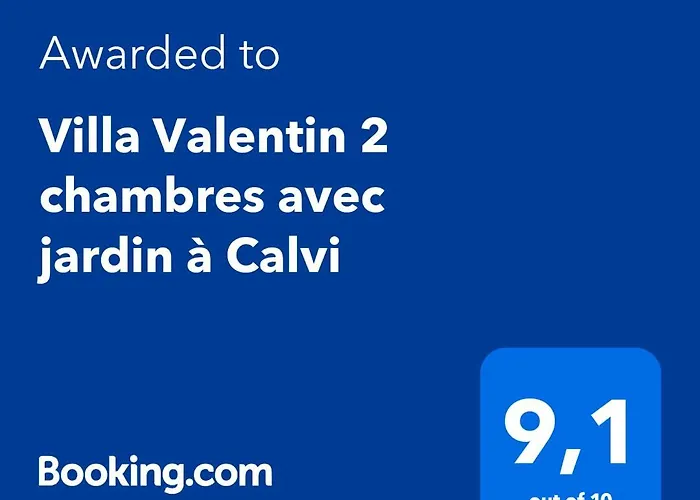 Valentin 2 Avec Piscine Chauffé à Calvi (Corsica)